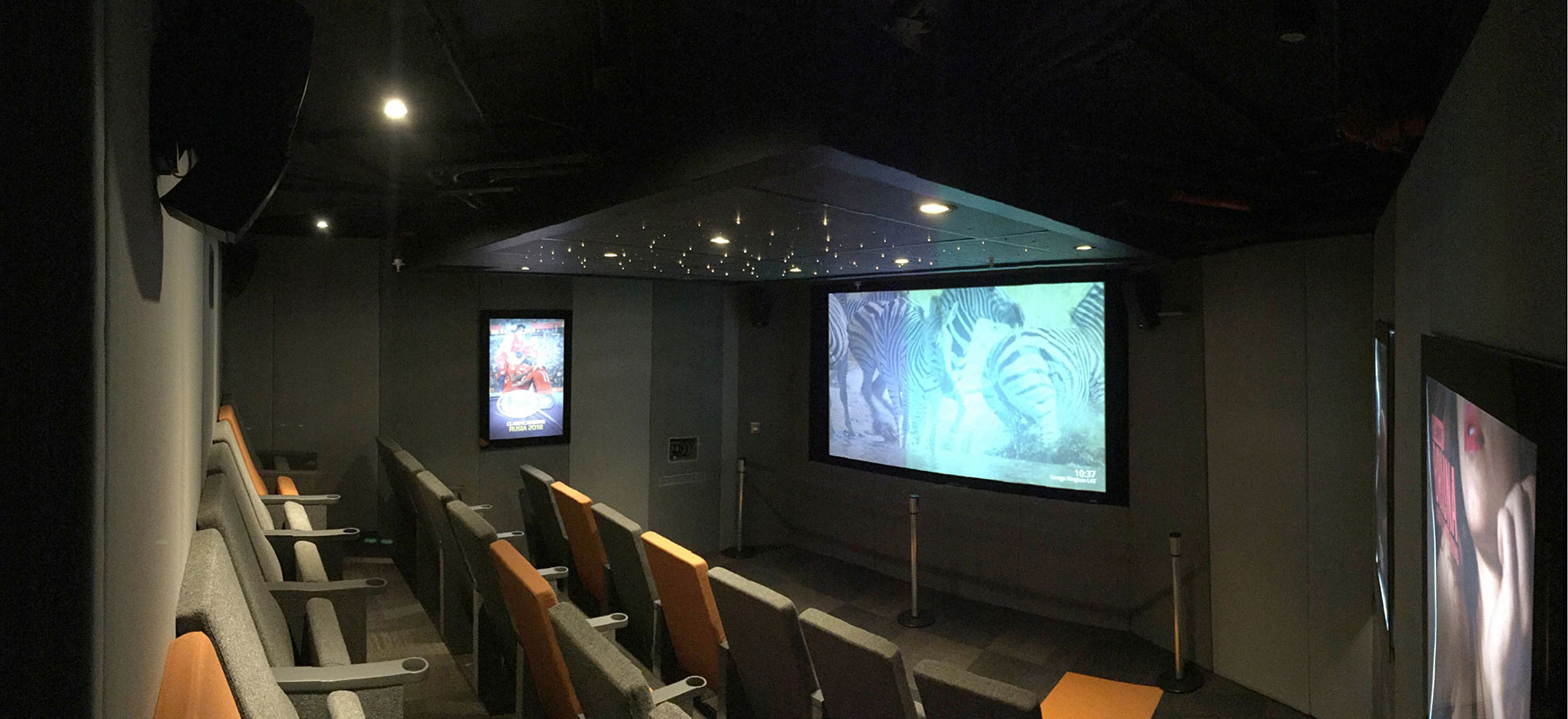 Sistemas audiovisuales en oficinas Fox Chile